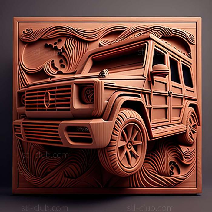 3D модель Mercedes Benz G (STL)